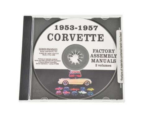 Corvette Assembly Manual CD, 1953-1982