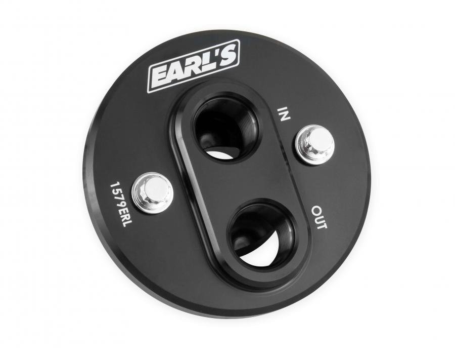 Earl's Remote Oil Filter Adapter 1579ERL Corvette Depot