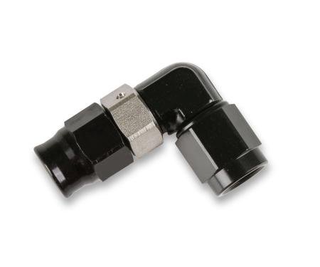Earl's Adj. Low Profile 90 Degree Speed-Seal Hose End, -3 Hose Size, 3 Nut Size AT609033ERL