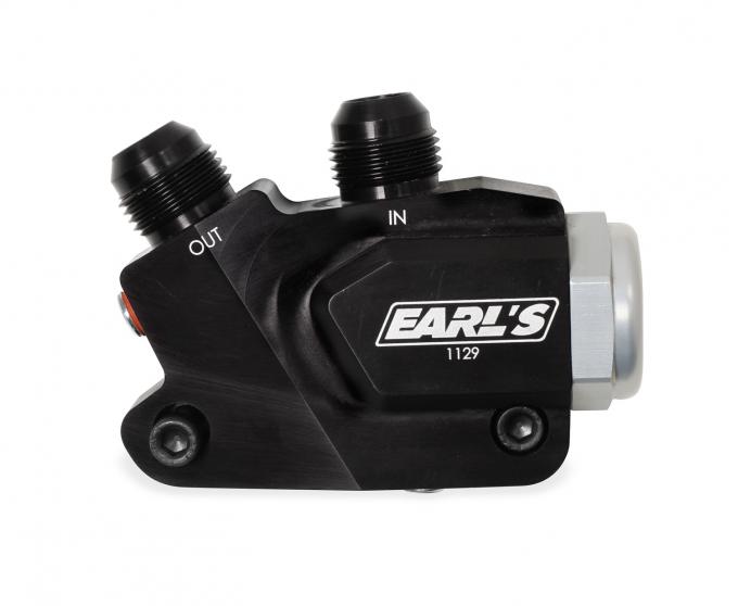 Earl's LT Side Mount Oil Cooler Adapter 1129ERL
