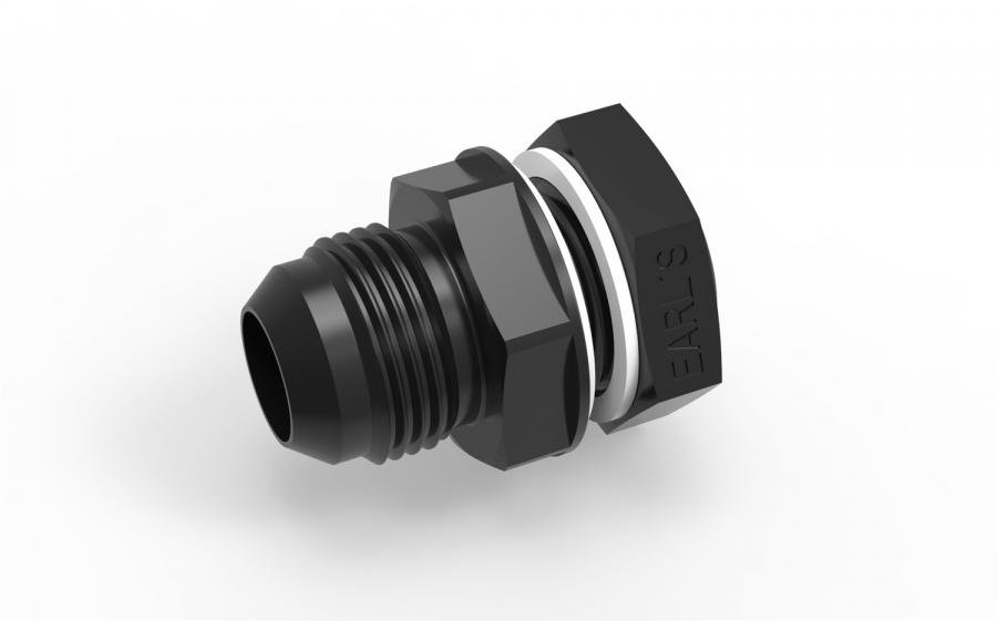 Earl's Performance Fuel Cell Bulkhead Fitting AT983812ERL Corvette Depot