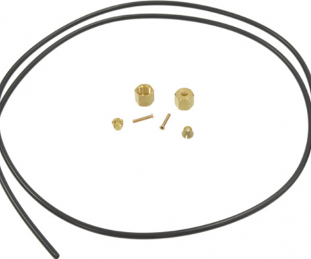 Corvette Engine Oil Gauge Pressure Line Kit, (69-74 Small Block 327/350 and 68 427), 1968-1973