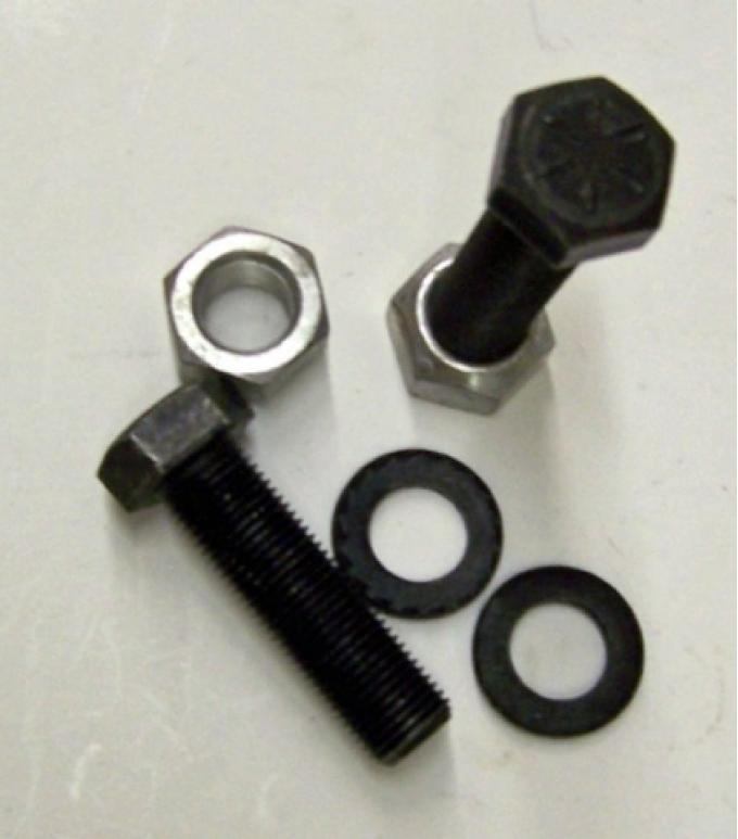 Corvette Front A-Arm/Control Arm Shaft Bolt, Rear Lower Nut and Washer, 1963-1982