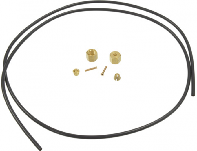 Corvette Engine Oil Gauge Pressure Line Kit, (69-74 Small Block 327/350 and 68 427), 1968-1973