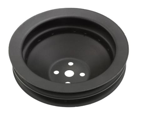 Corvette Water Pump Pulley, Dual with Idler, Reconditioned, 1962-1968