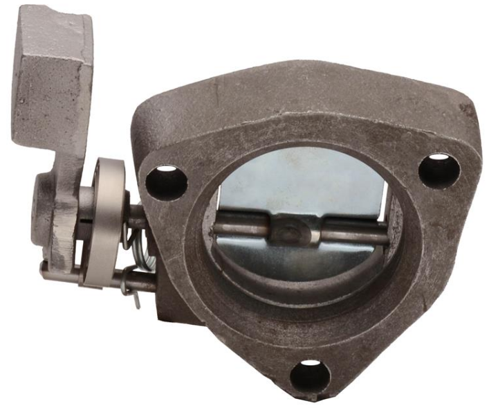 Corvette Exhaust Heat Riser Valve, 2" Without Fuel Injection, 19571974