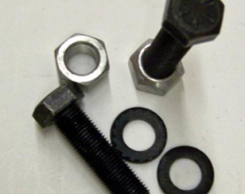 Corvette Front A-Arm/Control Arm Shaft Bolt, Rear Lower Nut and Washer, 1963-1982