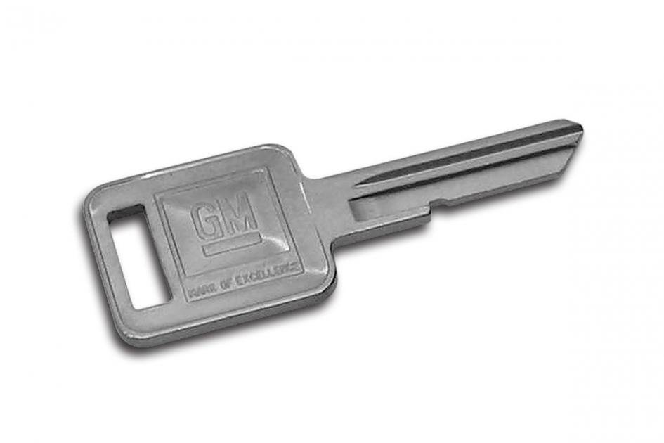 Corvette Key Blank, Square E (69,73,77,81), | Corvette Depot