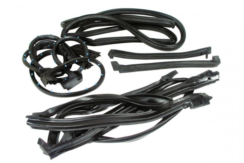 Corvette Weatherstrip Kit, Coupe Body 7 Piece, Import, 19901996