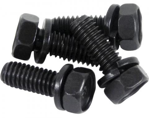 Redline Restomotive® 1965-1982 Chevrolet Corvette 4 Piece Stabilizer Bar Bushing Bracket Bolts