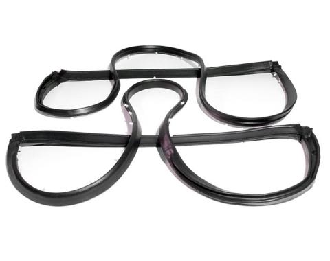 Metro Moulded Parts T-Top Seals. Includes Clips and Molded Corners. No Core TP 2000