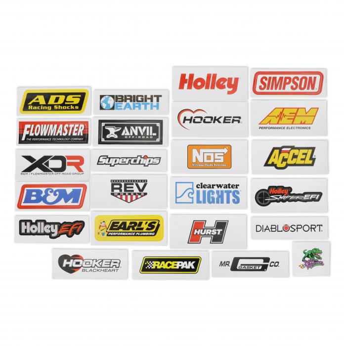 Holley Sticker Pack for Off-Road Enthusiasts 36-565 | Corvette Depot