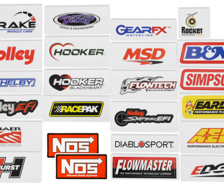 Holley Sticker Pack for Muscle Car Enthusiasts 36-564