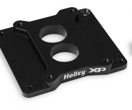 Holley Carburetor Adapter Plate, Black Anodized Billet 17-90