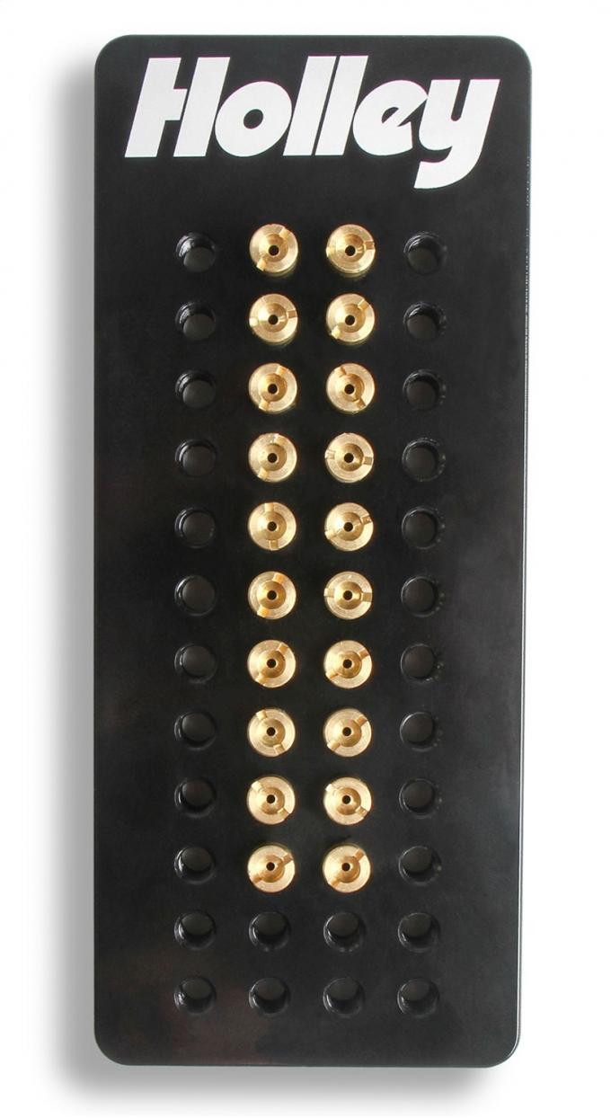 Holley Jet Assortment Kit w/Billet Plate 60-69 122-230