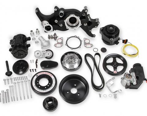 Holley Accessory Drive System Kit 20-190BK