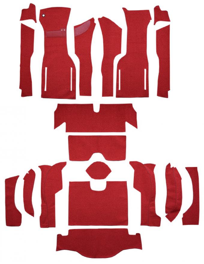 ACC 1964 Chevrolet Corvette Coupe Complete No Pad Loop Carpet