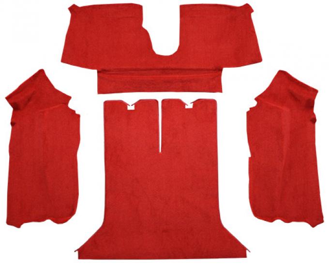 ACC 1990-1993 Chevrolet Corvette Coupe with 2 Door Latches Rear Cutpile Carpet