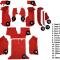 ACC 1992-1993 Chevrolet Corvette Coupe with 1 Door Latch Complete with Pad Cutpile Carpet