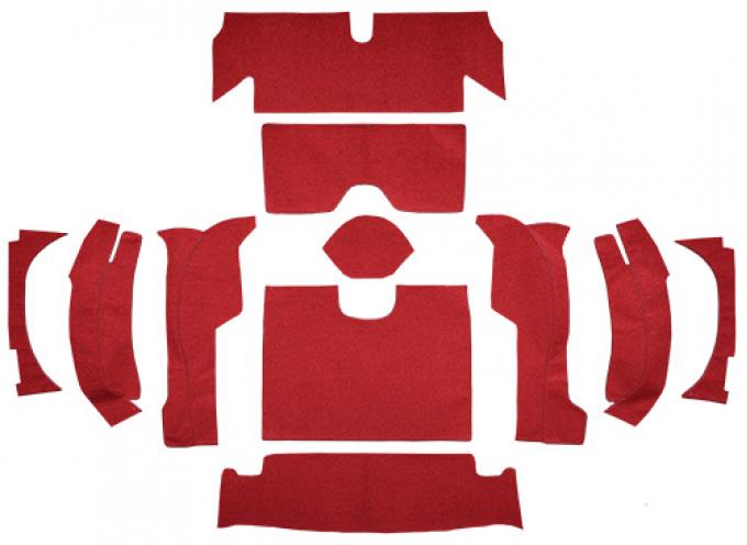 ACC 1964 Chevrolet Corvette Roadster Rear No Pad Loop Carpet