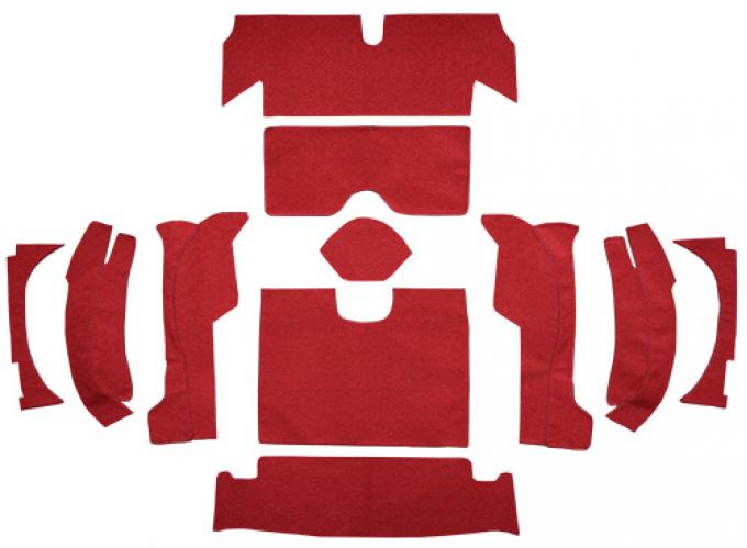 ACC 1963 Chevrolet Corvette Roadster Rear No Pad Loop Carpet