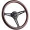 Horn Button Cap, For 6 Bolt Wheels, With Bow Tie Logo, Black