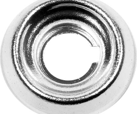 1961-64 Corvette, Impala. Bel Air, Dash Knob Ferrule Bezel, Aluminum, Wiper, Headlight, Vent