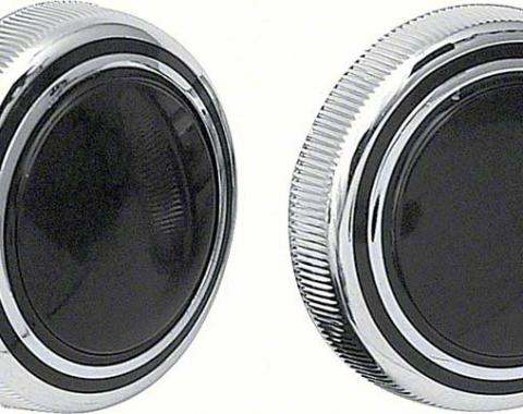 OER 1968-70 Camaro, Corvette, Impala, Radio Volume and Tuning Knobs, AM & AM/FM K652