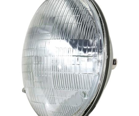 OER Headlamp Sealed Beam, 12 Volt, High / Low, 7" Round, Tungsten 6014