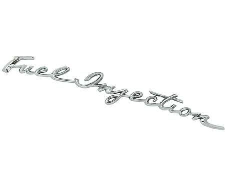 OER 1958-61 Chevrolet Corvette, "Fuel Injection" Emblem/Name Plate 3746457
