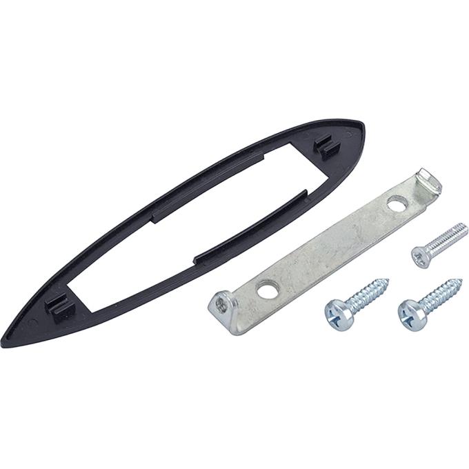 1963-64 Impala, Bel Air, Biscayne, Nova, Corvair, 1963 Corvette, 1964-65 Chevelle, El Camino, Exterior Mirror Mounting Kit, LH or RH