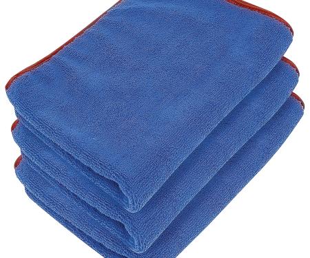 OER 16" x 16" Blue Monster Microfiber Towel - 3 Pack K89806
