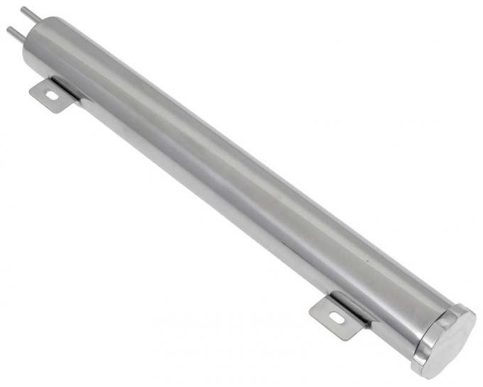 OER Radiator Overflow Tank, Stainless Steel, Universal 2" x 17" 60741