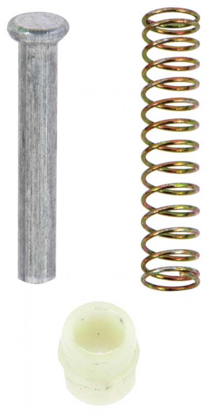 OER 1964-72 Buick, Chevrolet, Pontiac, Oldsmobile, Horn Contact Plunger Assembly, Pin, Spring And Retainer Set, with Tilt Steering Wheel, Deluxe or Wood Wheel 748741