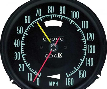 OER 1969 Corvette Speedometer With Speed Warning 6492697