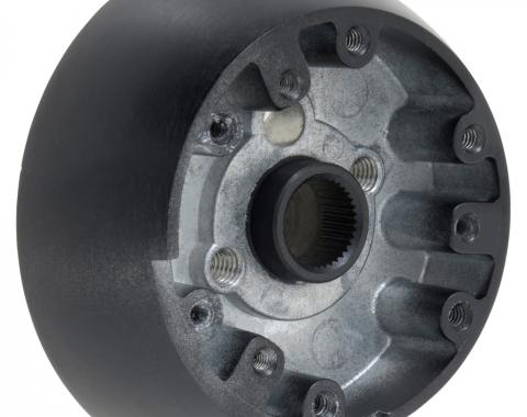 OER 1969-70 Chevrolet Car, 1969-75 Corvette, 1973-91 Chevy, GMC Truck, 1973-76 Buick, Steering Wheel Hub Adapter, for OE-Style Comfort Grip or Wood Grain 6-Bolt Syeering Wheels, Black 3937896
