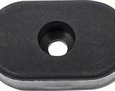 1959-79 Buick, Chevy, Pontiac, Oldsmobile, Seat Back Bumper, Oval Style, Each, Various Models