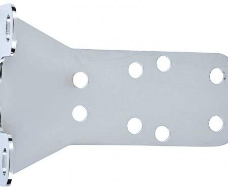Proportioning Valve Bracket, Bottom Mount, Chrome Plated