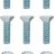 OER 1967-76 GM Car, 1967-91 GM Truck, Steering Wheel Retainer Screw Set, 9 Piece Set E275