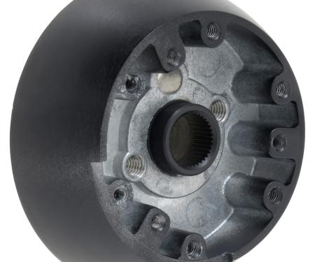 OER 1969-70 Chevrolet Car, 1969-75 Corvette, 1973-91 Chevy, GMC Truck, 1973-76 Buick, Steering Wheel Hub Adapter, for OE-Style Comfort Grip or Wood Grain 6-Bolt Syeering Wheels, Black 3937896