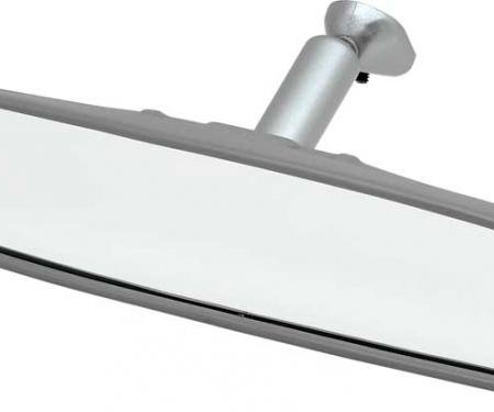 OER 1970-82 GM, Inner Rear View Mirror, 10" Day/Night, Windshield Mounted, Polished Stainless, Various Models 911582