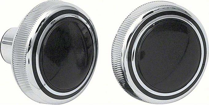 OER 1968-70 Camaro, Corvette, Impala, Radio Volume and Tuning Knobs, AM & AM/FM K652