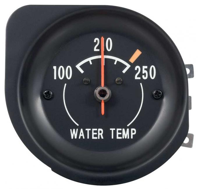 OER 1972-74 Corvette, Dash Temperature Gauge, with White Markings 6490857W