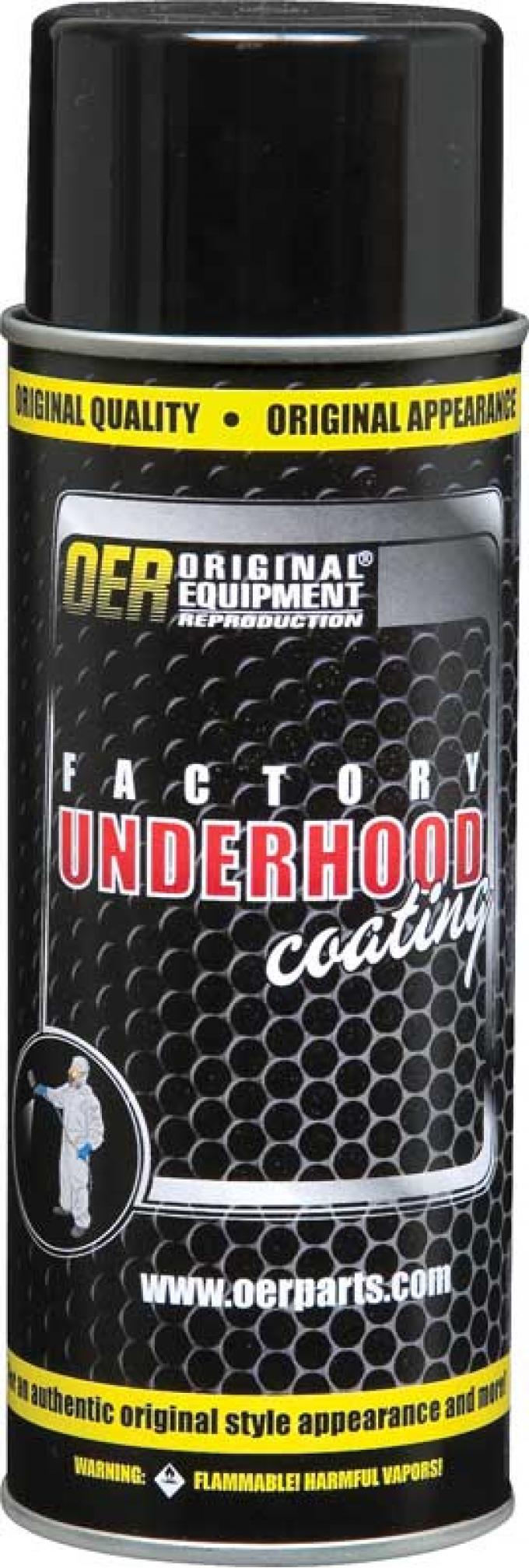 OER Underhood Detail Paint, Dark Gray, 16 Oz Aerosol Can (Net Wt. 12 Oz.) K89520