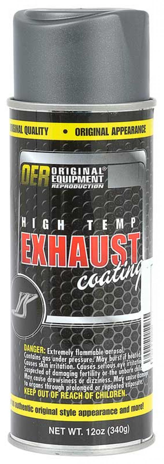 Hi-Temp Exhaust Coating, Cast Iron Gray, 16 Oz Aerosol Can (Net Wt. 12 Oz.)