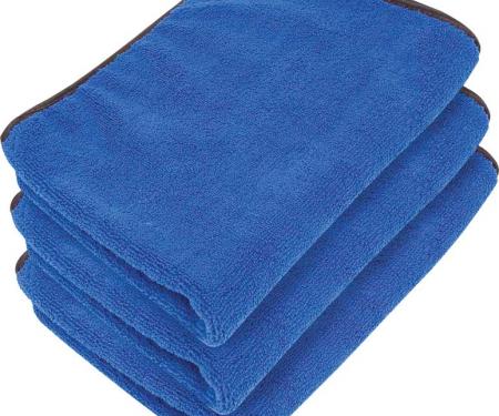 OER 16" x 24" Blue Monster Microfiber Towel - 3 Pack K89808
