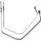 OER 1984-1996 Chevrolet Corvette, Fuel Tank Mounting Straps, EDP Coated, Galvanized Steel YC111260