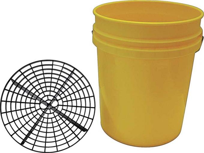 OER Authorized Grit Guard 5 Gallon Yellow Bucket With Grit Guard K89751