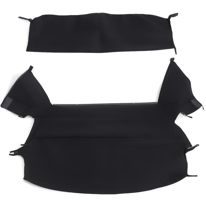 Late 2000-04 Chevrolet C5 Corvette, Convertible Top Headliner, Black Cloth