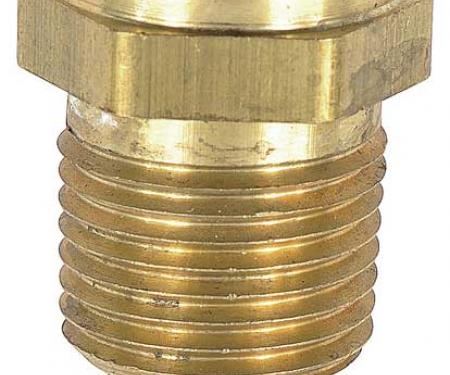 OER 1957-78 GM, Temperature Sending Unit, Single Pin, For Factory GM Gauges, Button-Style Terminal 748691